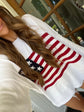 All American Girl Sweater - White