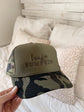 Boujee Bumpkin Dark Camo Hat